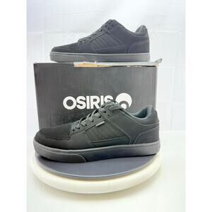 Osiris Protocol Black Ops Mens Size 12 Black Nubuck Skate Shoes Sneakers Skater